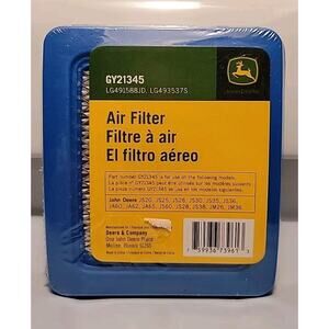 John Deere Lawn Mower Air Filter GY21345 LG491588S LG493537S NEW